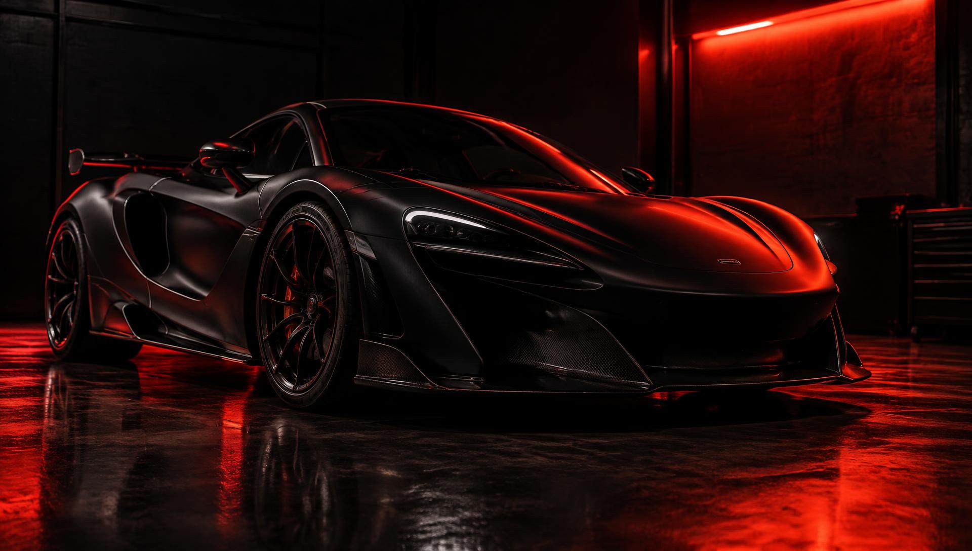 Black performance car protected by Shield By Design
